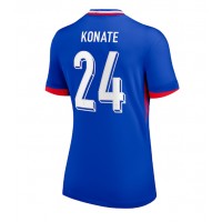 Fotbalové Dres Francie Ibrahima Konate #24 Dámské Domácí ME 2024 Krátký Rukáv